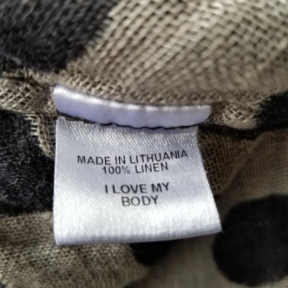 FLAX 'Spartan Eclipse Dot' Top~L~New - Picture 6 of 9